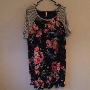 Pink Blush maternity dress